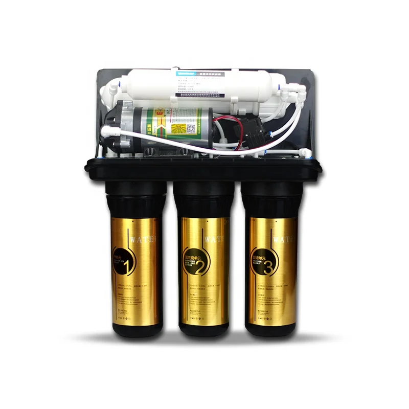 
Sunken wall-mounted 75 gallons Reverse osmosis pure water machine Water purifier home 