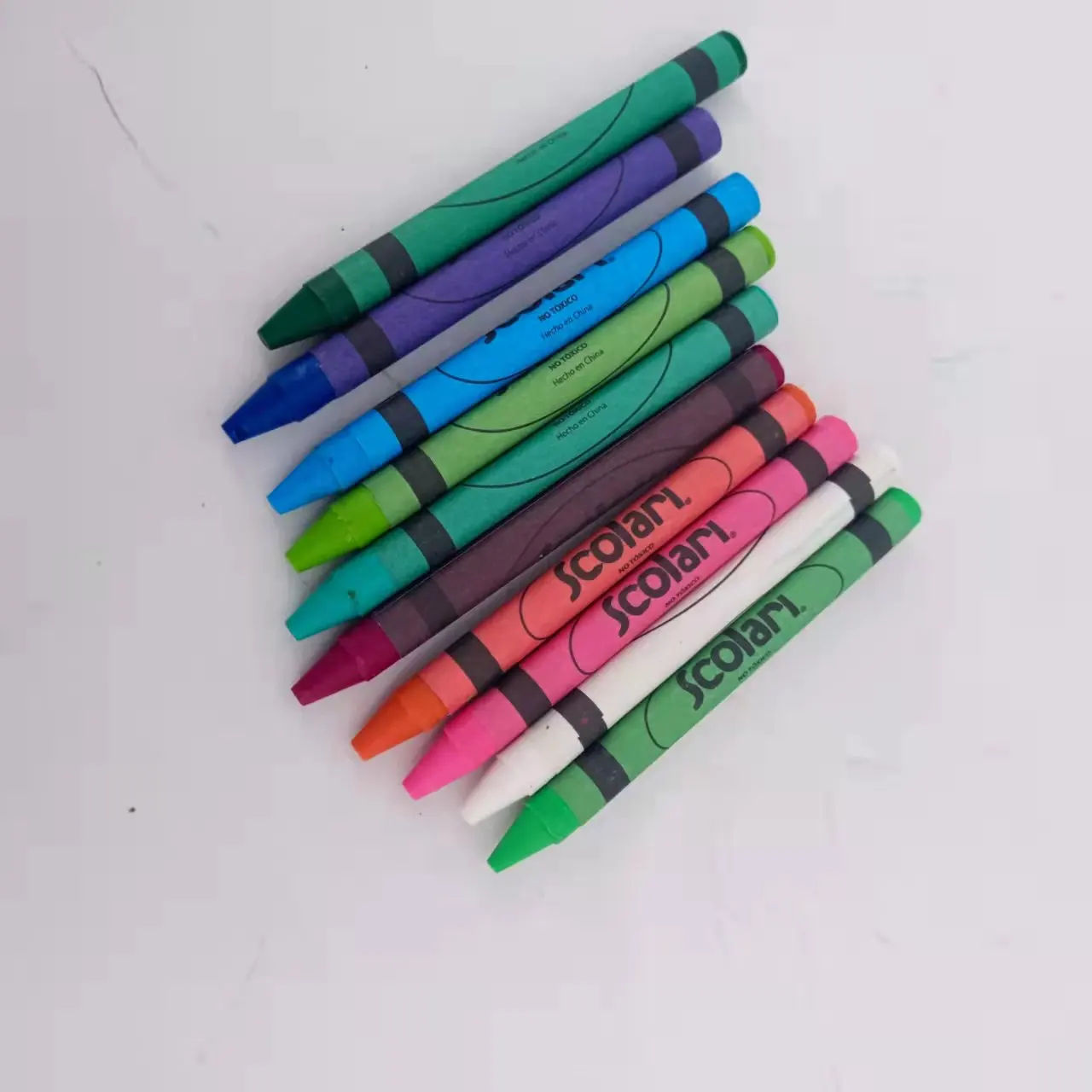 Wholesale Cheap Non-toxic  Crayons 6 8 12 16 20 24 48 Colors Crayons Set Jumbo Wax Crayon For Children Kids