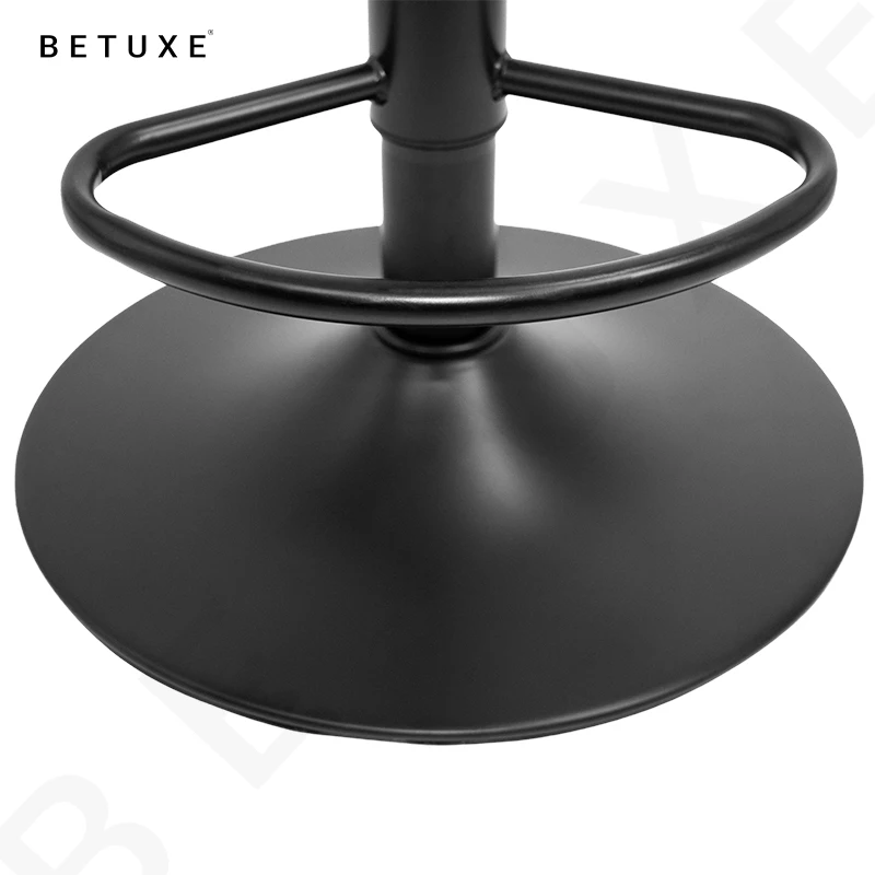 New Design Bar Chair Fittings Chair Base With Round Footrest For Kitchen