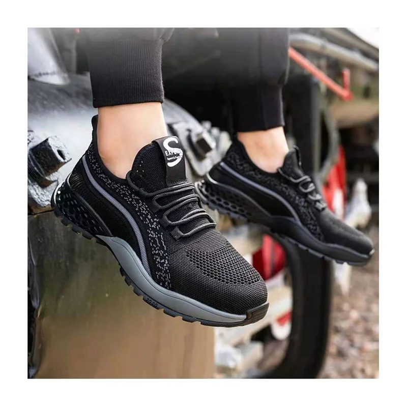 
Hot Sale High Quality Wear-Resistant And Breathable Low Cut Full Season Men Shoes Safety 