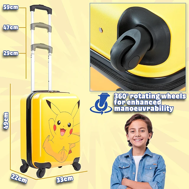 Custom Designed Luggage, Airline Approved Spinner Luggage with Wheels, Lightweight Luggage  school kids printed trolley case