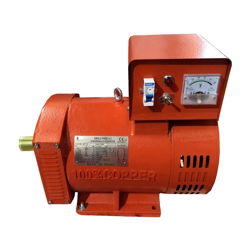 3kw generator head alternator 230v 380v 3kva 3 phase generator price of electric dynamo generator