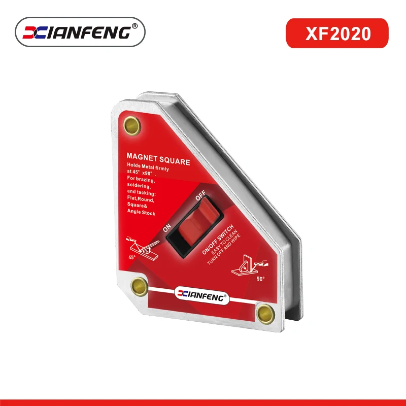 Multi-angle magnetic welding holder with on/off switch 90lbs magnetic welding clamps Switchable welding magnet