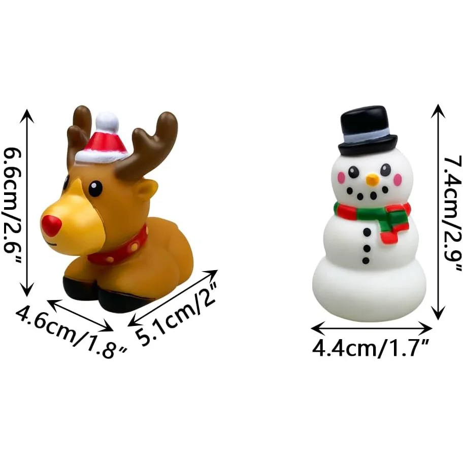 Christmas Snowman Silicone Night Lights Custom Santa Lamp Touch Sensor Creative Baby Children LED Table for Kids