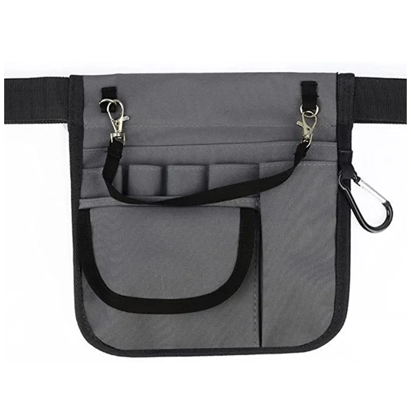 Custom Logo Medical Bag For Nurses Adjustable Waist Bag 600D Oxford Medical Supplies Storage Funny Pack Healthcare Tool Kit Bags