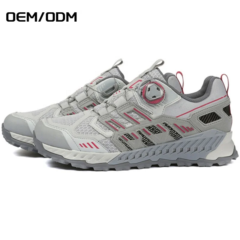 China Hot Selling Customized Brand Lightweight Anti Slip Sneaker Climbing Men Hiking Shoes Outdoor