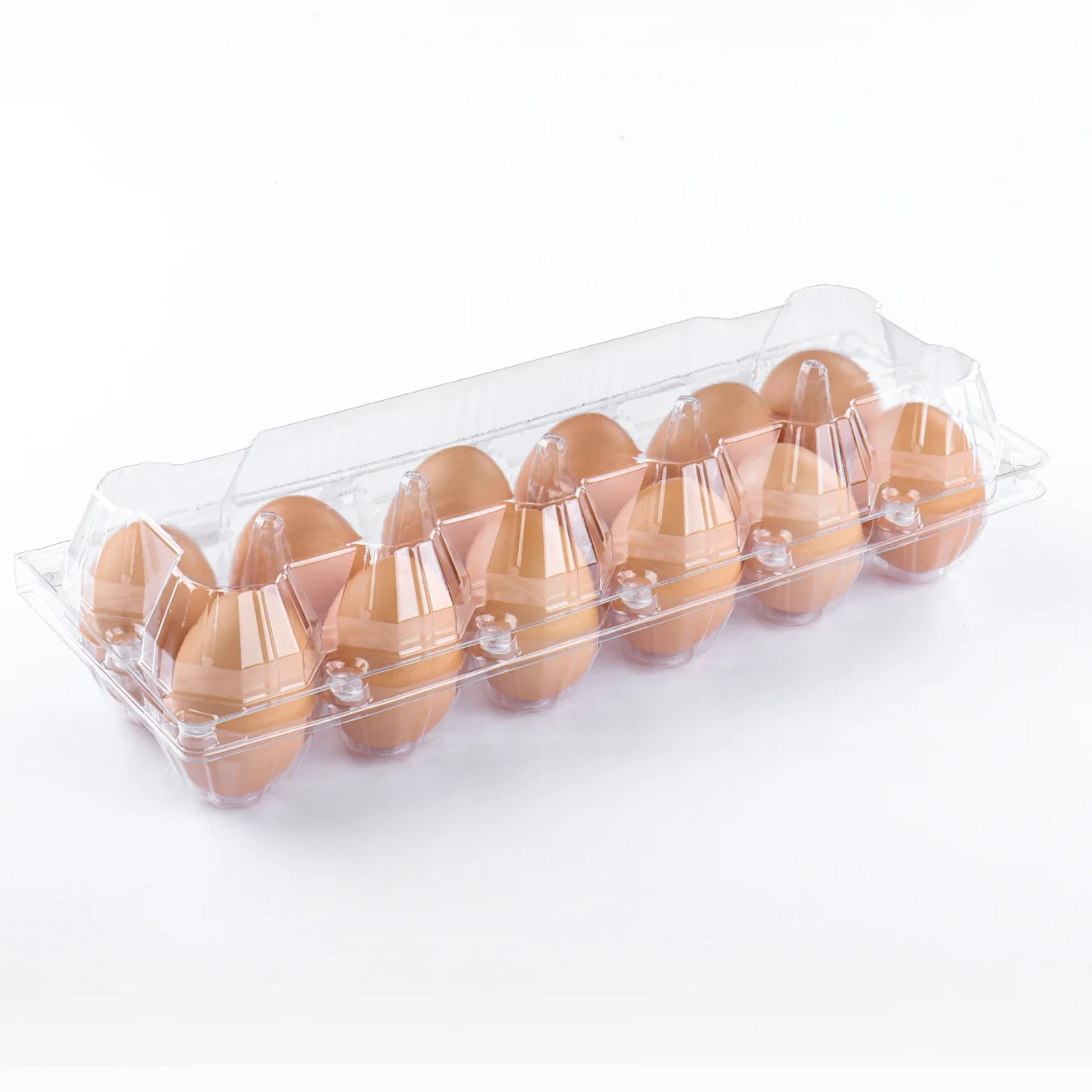 Custom Clear Printed Clamshell Egg Holder Blister Egg Puneet 12  15 Holes Plastic Egg Tray