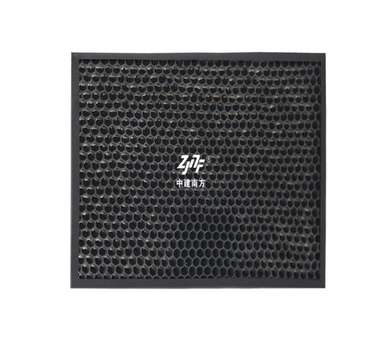 ZJNF Plastic Paper Honeycomb Coconut Shell Active Carbon Filter for industry factory