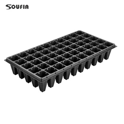 Plastic Tree Seedling Germination Trays Seed Sprouter Tray