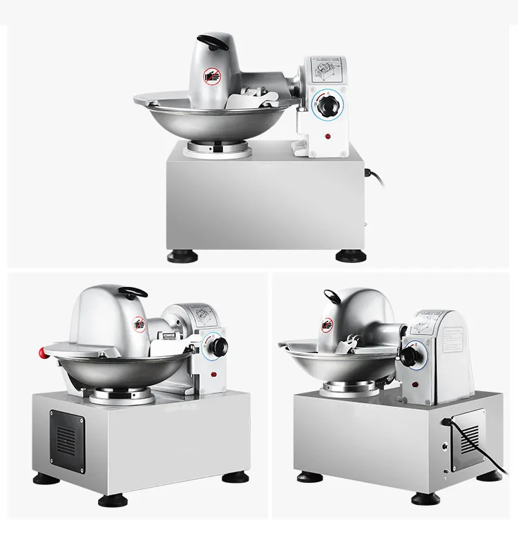 High Speed 5L Multifunctional Vegetable Meat Chopping Machine Fully Automatic Shredder For Dumpling Stuffing