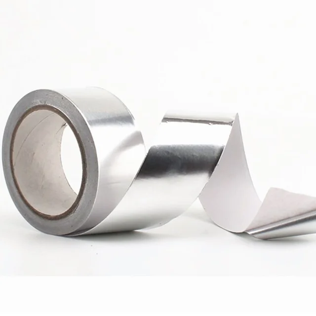 High quality aluminum foil adhesive  butyl tape for air conditioner lines, smoking machines, refrigerators and heaters, ovens.