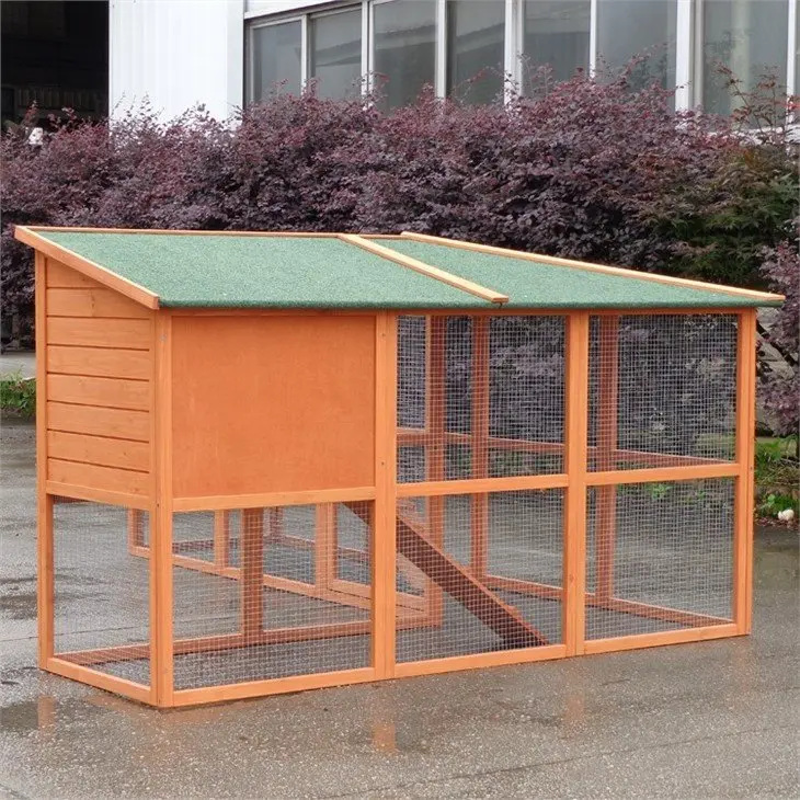 Outdoor Large chicken coop Hen  House Pet Cage Double House