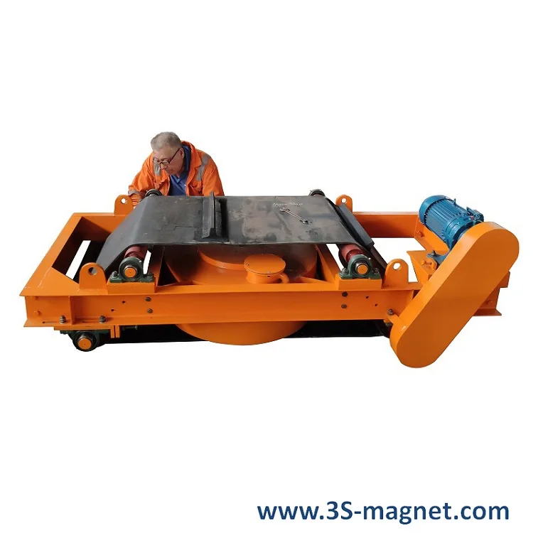 Самоочищающийся ленточный Подвесной Конвейер Электрический электромагнитный