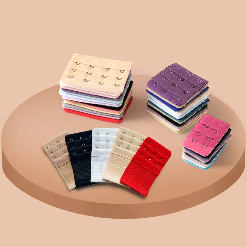 Cross-border Stainless Steel Bra Extended Four Rows Three Five Adjustable Underwe