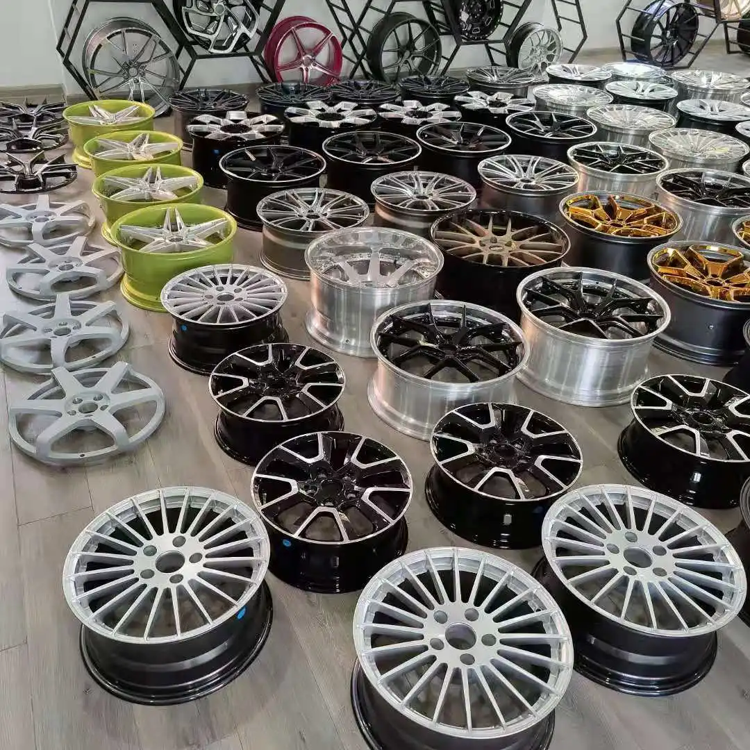 High accuracy sport car rims 17 18 19 inch 5 holes white plating forged alloy wheels for mercedes benz Vito