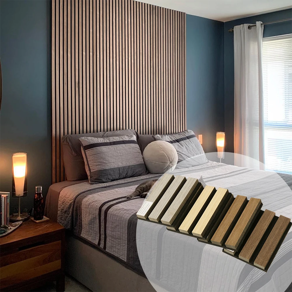 Polyester Fiber Mdf Akupanel Wooden Acoustic Wallboard Interior Decoration Wall Ceiling Soundproof Wall Panels