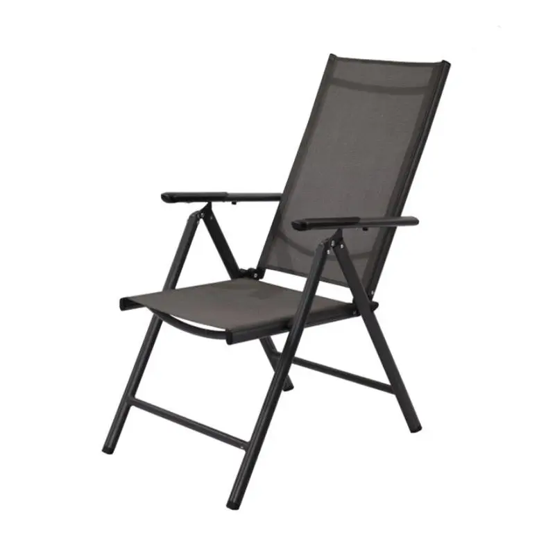 China hot sale rattan garden chair modern outdoor leisure chair metal folding chairs