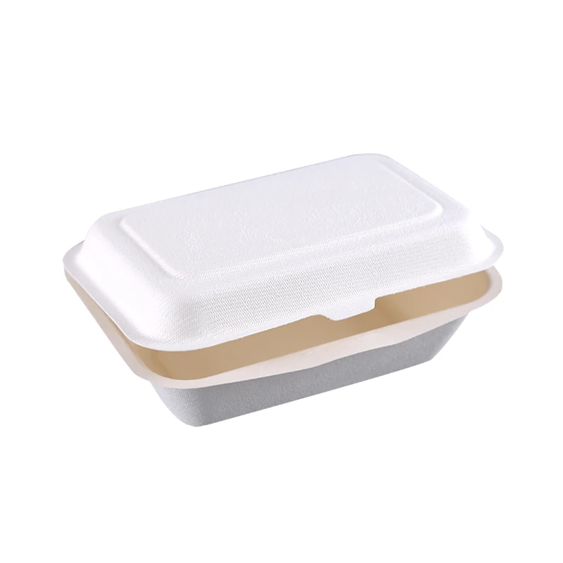 Disposable Eco Containers Togo Food Microwavable Container Boxes - Lunch Meal Takeout Storage Food Service