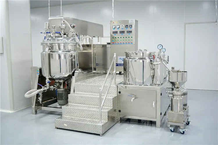 Mayonnaise/Chemicals vacuum homogeneous emulsifying machines