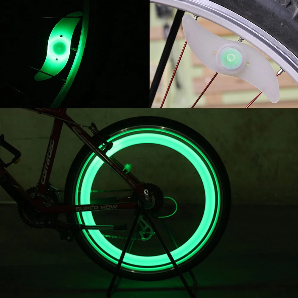 Multicolor Cycling Lantern Spokes Tyre Lamp Mtb Bike Accessories Bicycle Motorcycle Led Light Tire Car Wheel Spoke Light