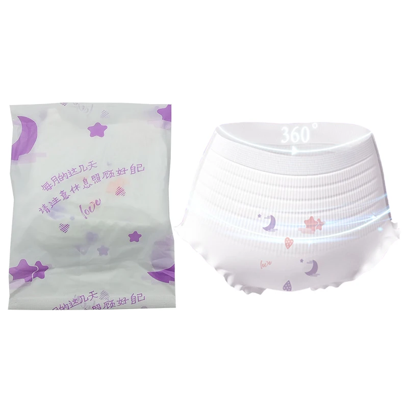 VEERMOON Hot Selling Leak-Proof Period Underwear Menstrual Pants New Disposable Women Sanitary Napkin Pants Women Period Pants