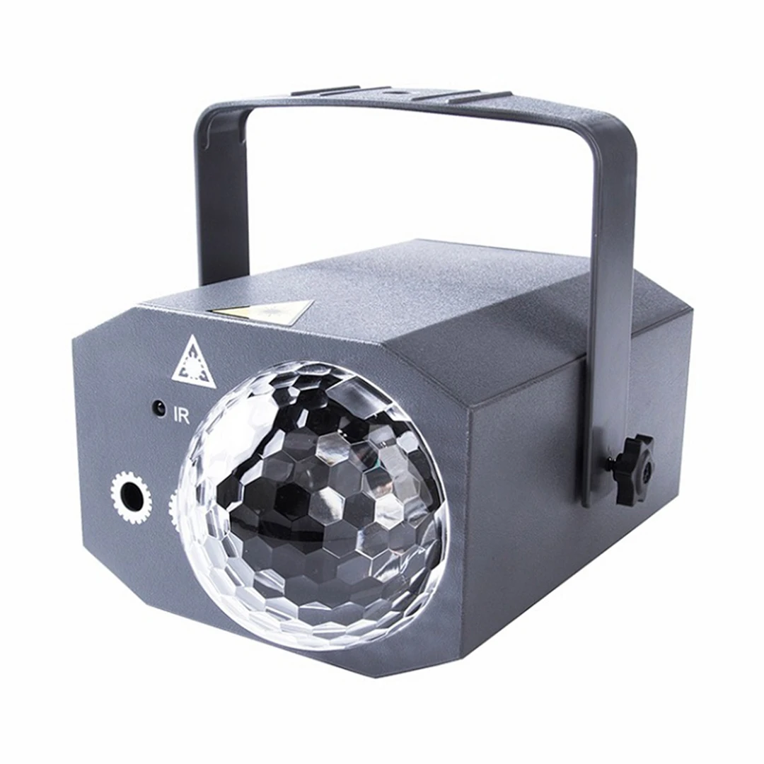 Sound Remote LED Laser Magic Ball Lights Disco Party Stage Lighting Laser Beam Light Projector