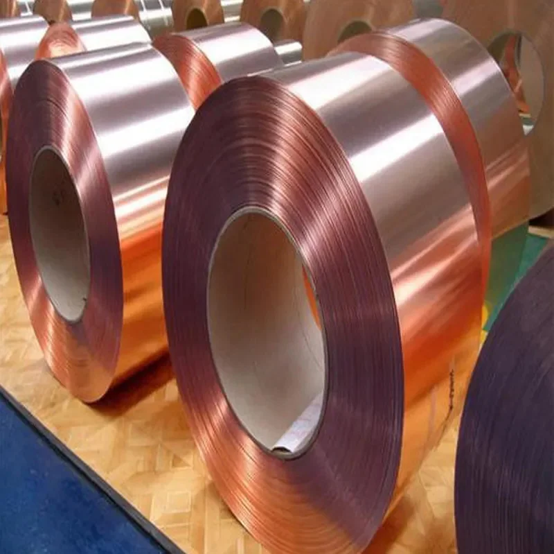 Copper Foil 0.1mm for Battery Copper Strip Coil Manufacturer Copper Coil