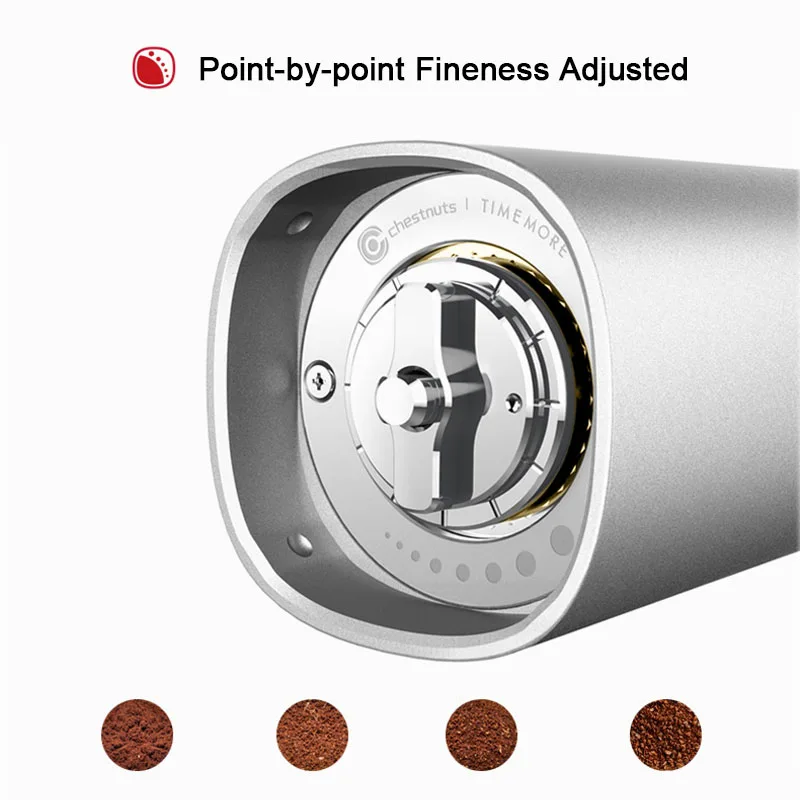 
Proffesional Manual Coffee Grinder for Home Office Drip Coffee Espresso French Press Travelling Portable Steel Burr Coffee Mill 