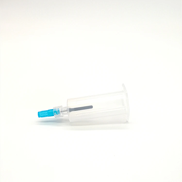 
Disposable Blood collection Device with exchangeable needle 