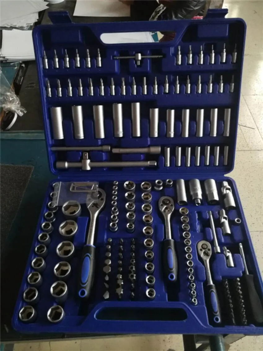 High quality chrome vanadium auto repair tools set car tool kit set