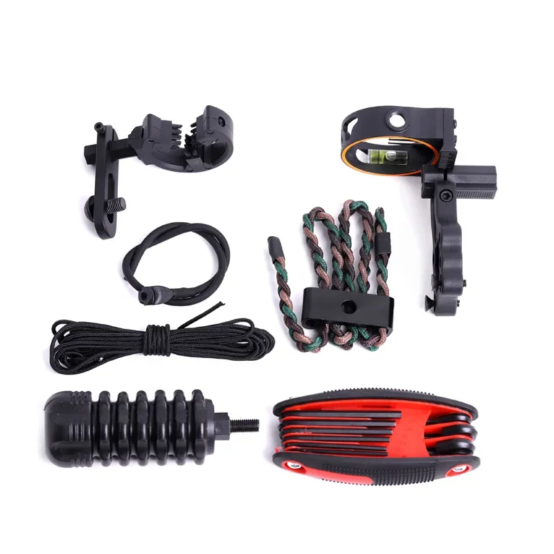 Archery Upgrade Combo Bow Sight Kits Arrow Rest Stabilizer for hunting Compound Bow and American Bow Accessories