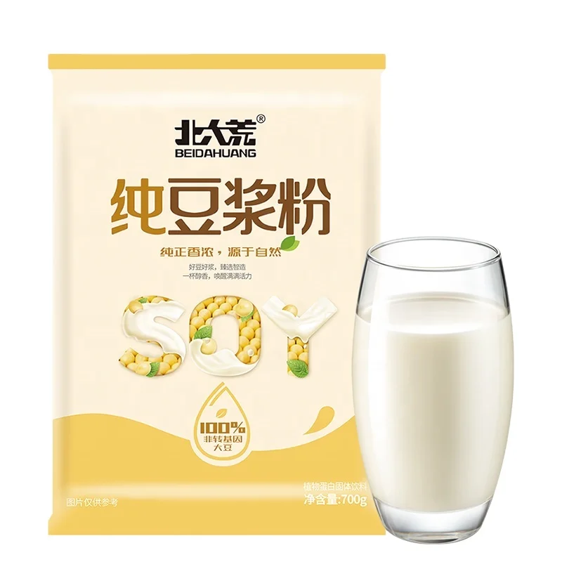 Refined high quality  manufacturer Wholesale nutrition organic soybean Instant Pure Soy milk soybean Powder