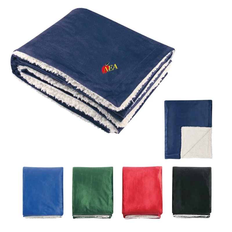 High Quality Luxury Extra Super Soft Double Winter Sheep Thickening Woolen Sherpa Blanket