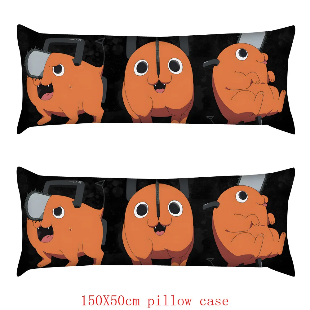 2023 Popular Anime Chainsaw Man Body Pillow Cover Hentai Beautiful High Quality Polyester Pillow Cover For Bedroom