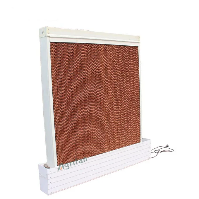 
 Agrifan теплица птицеферма Испарительный пластиковый резервуар для воды ПВХ охлаждающая подушка  