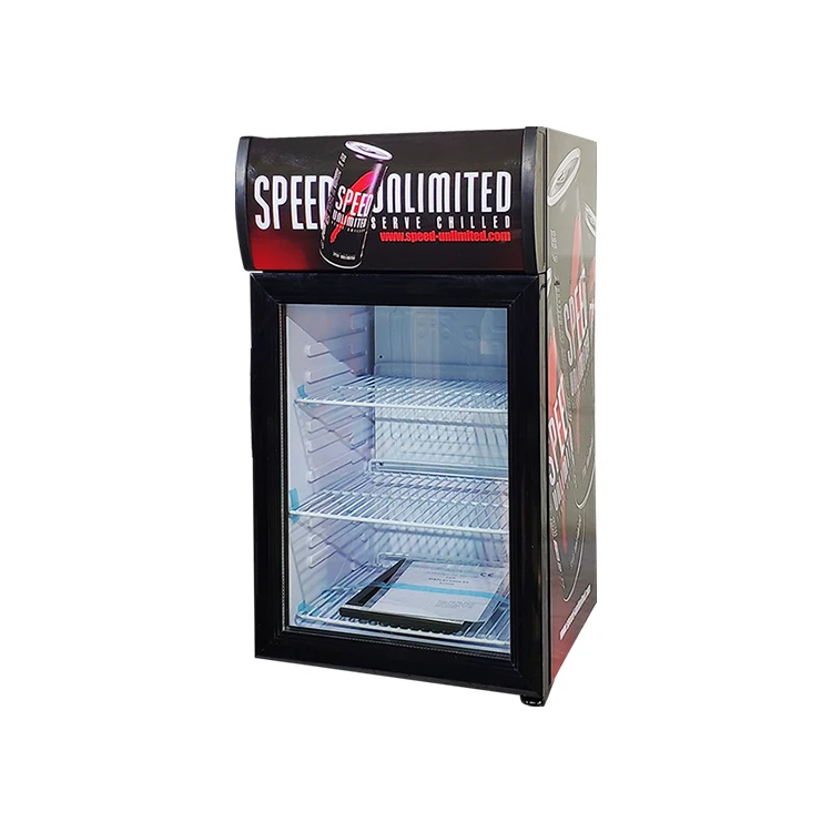 Meisda SC40B 40L portable small hotel home bar display cooler fridge