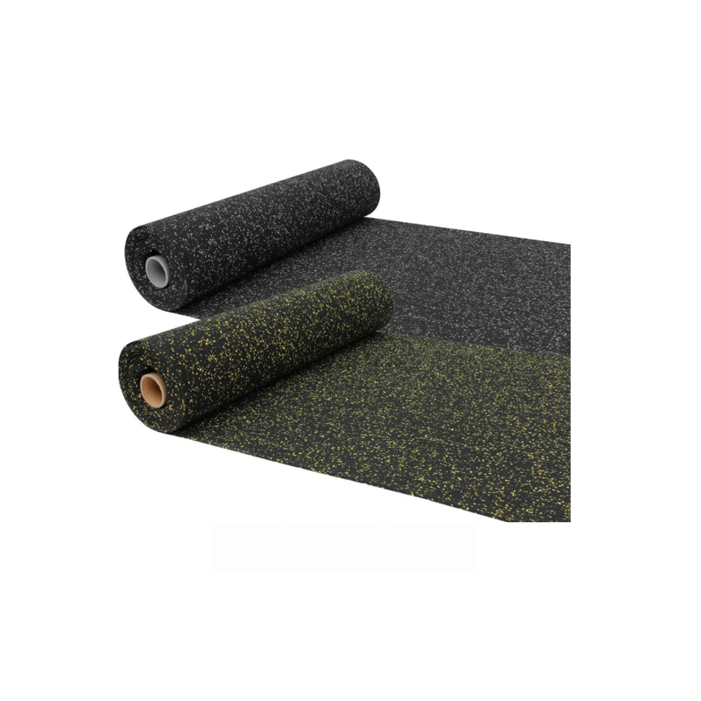 EPDM No Smell Rubber Floor Mat Anti-skid Buffer Rubber Sheet Tiles Flooring Roll Mat