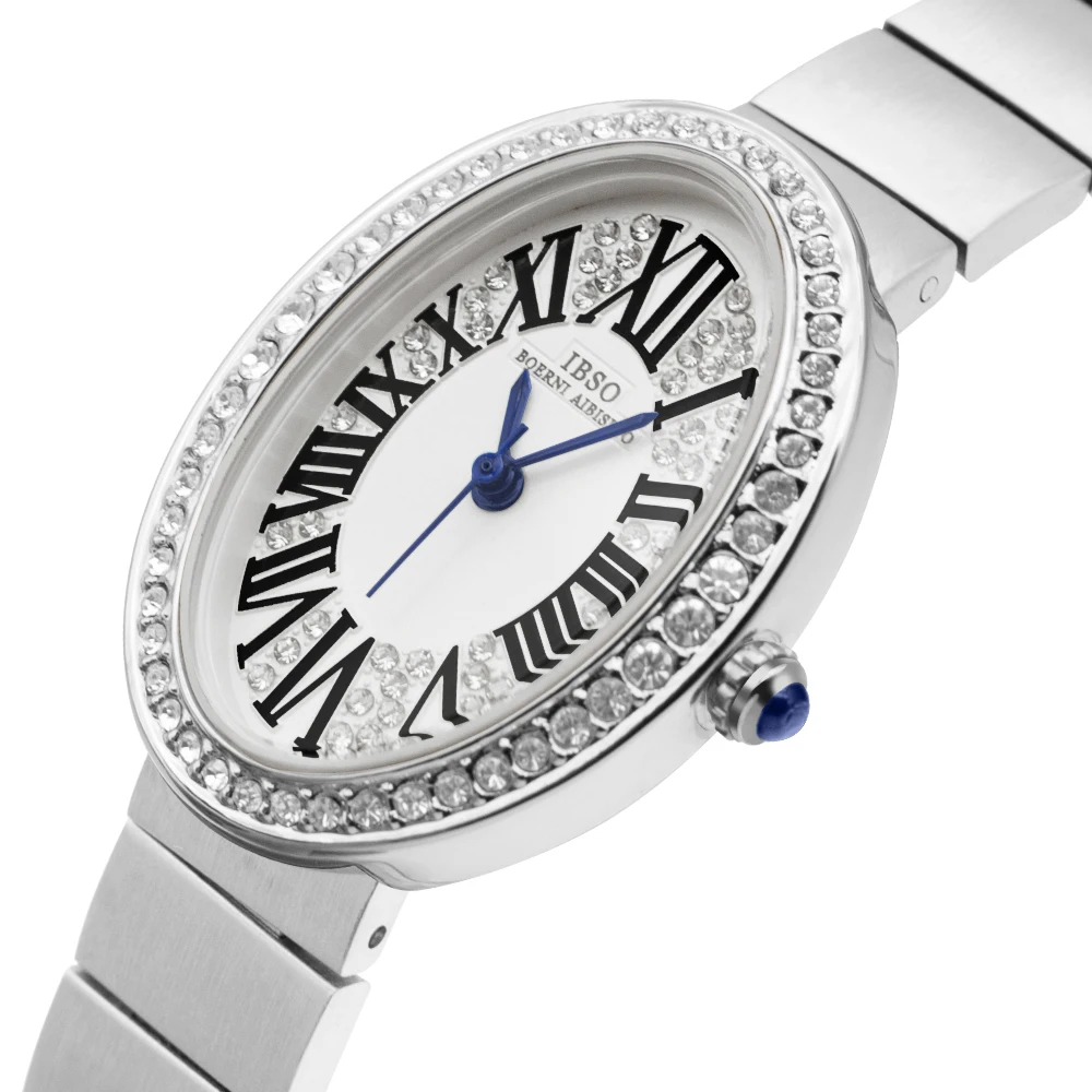 IBSO New 2022 Women Watches Waterproof Stainless Steel Strap 9268#