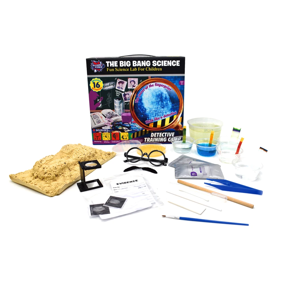  Big Bang SCIENCE лидер продаж Шпионские игрушки набор химии развивающие для