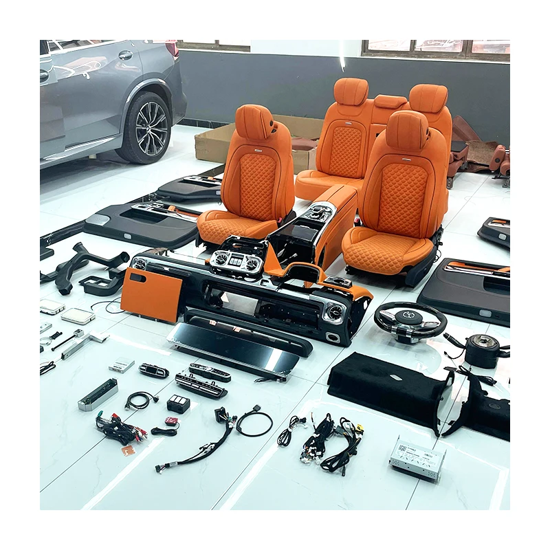 Luxury Seat Commercial Style Car Interiors G-class Dashboard Armrest Box Professional Interiors