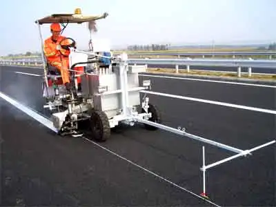 YD11 Automatic computer control thermoplastic street painting line machine