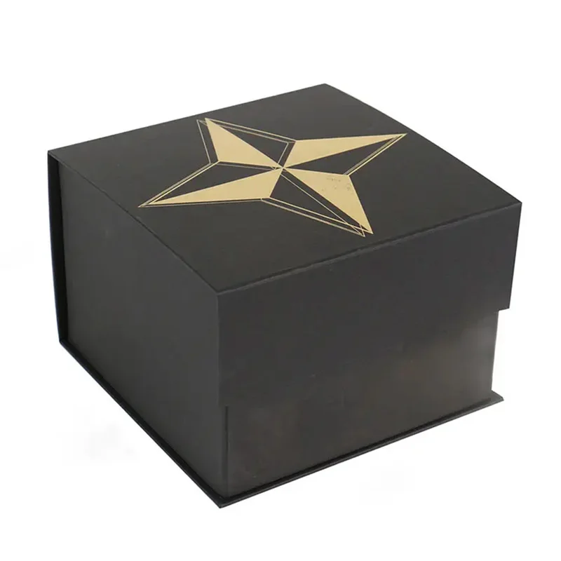 Luxury Custom Wholesale Black Baseball Hat Shipping Packaging Box