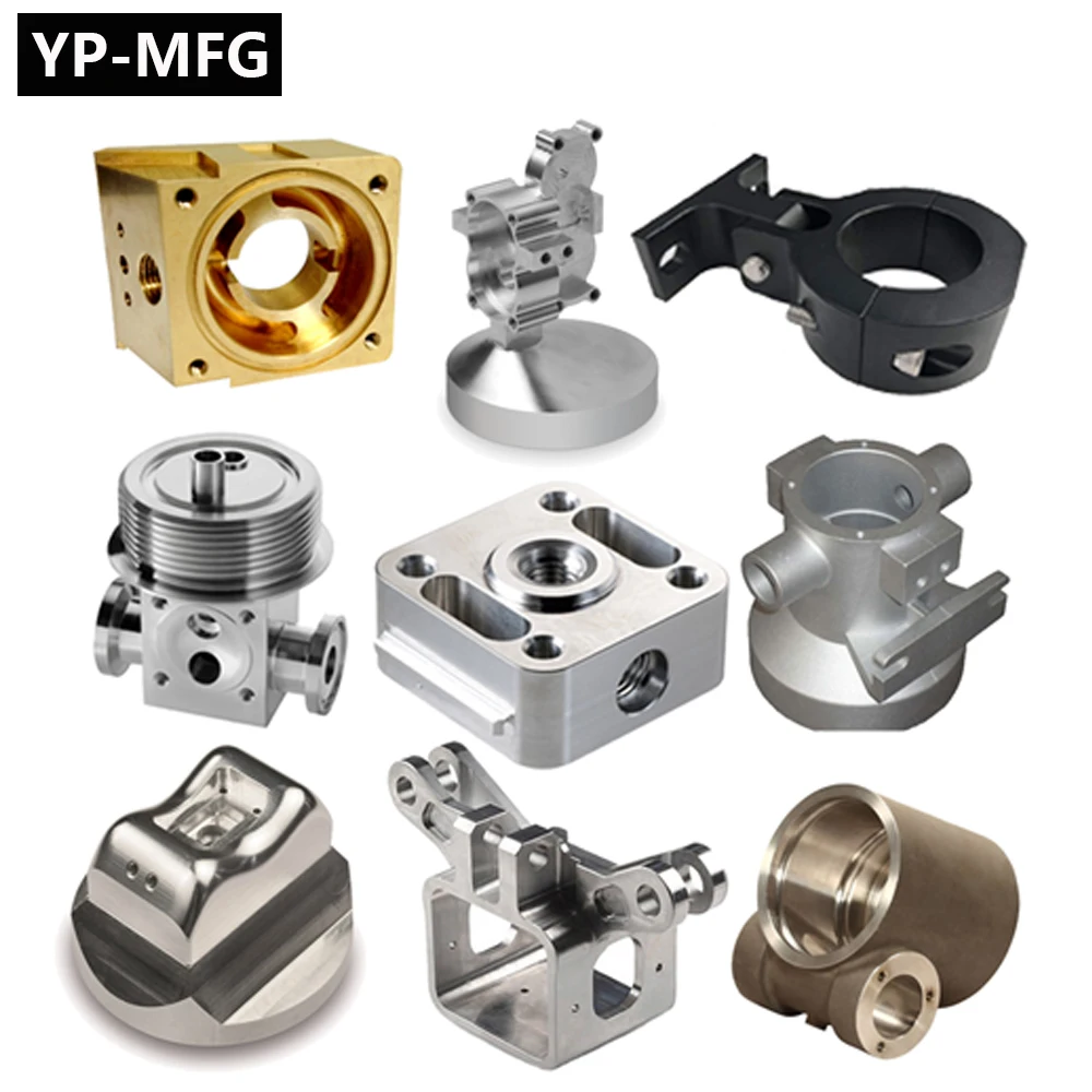 Custom cnc China manufacture anodized aluminum metal parts cnc turning milling machining service