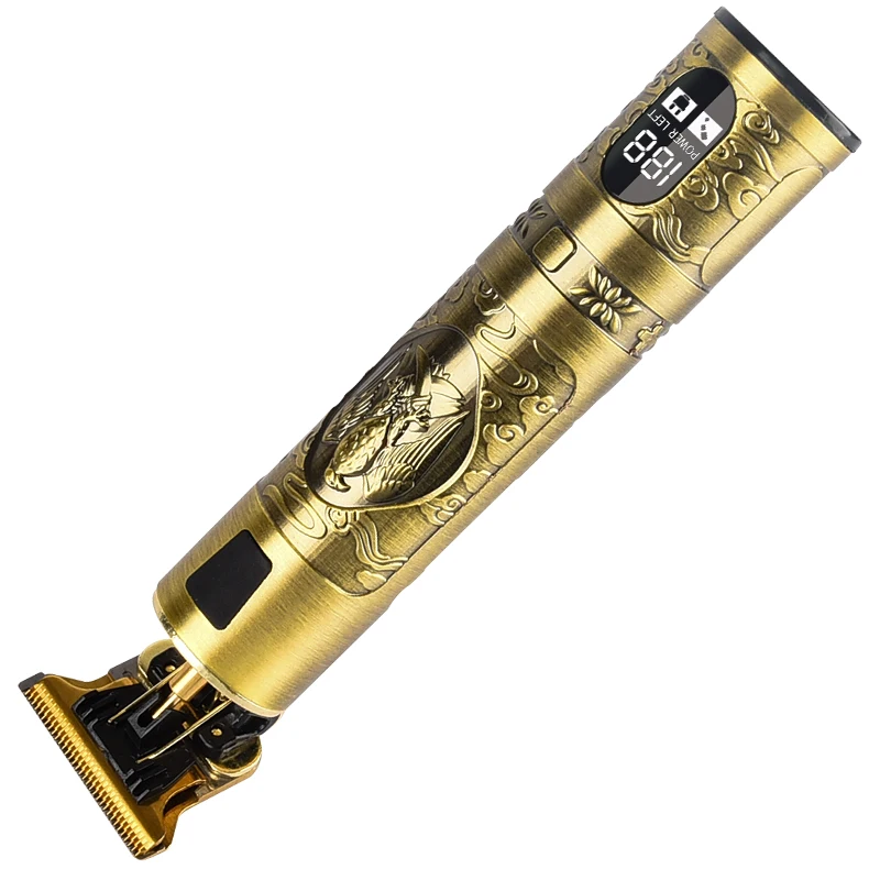 Профессиональный беспроводной триммер для волос, перезаряжаемый триммер T-Blade, машинки для стрижки волос для мужчин, бритва для бороды