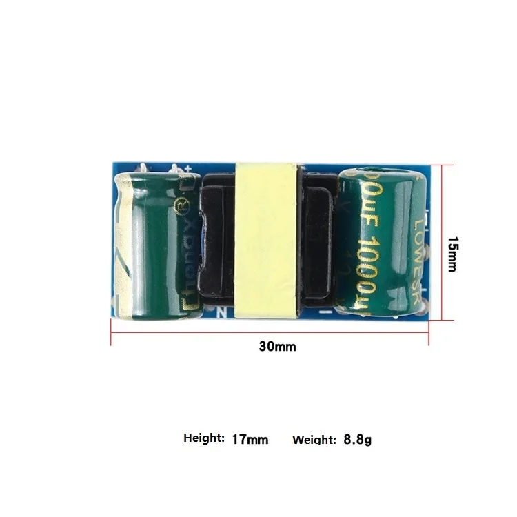 AC-DC 5W 220v до 5v модуль 5 вольт 1amp мини-модуль преобразователя мощности с открытой рамой