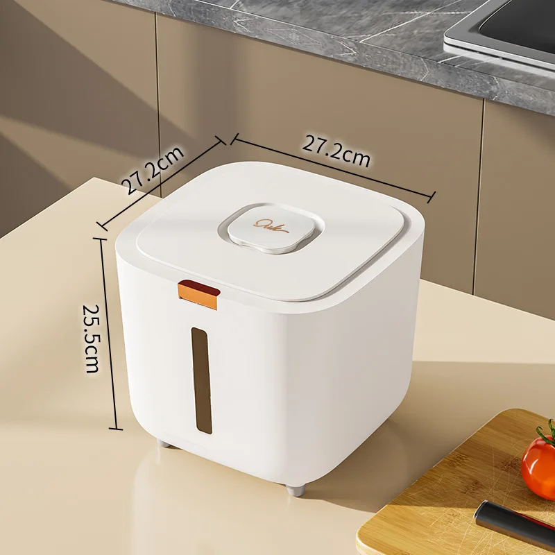 High Quality Rice Rice Dispenser Container Storage with Transparent Scales Measuring Cup for Household for Kitchen Organizing