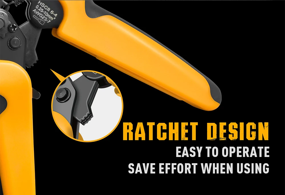Heavy Duty Wire Cable Hand Crimping Tool with Stripper and Cutter for Workshop rj45 electric crimping tool