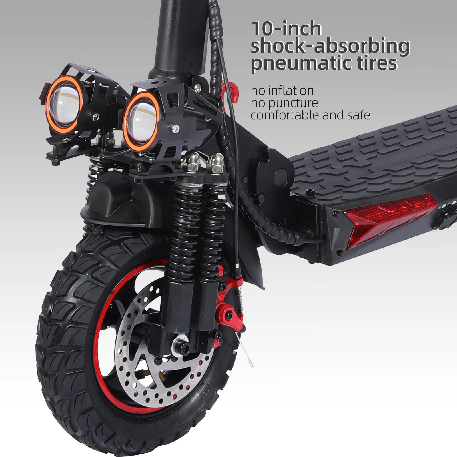 New Arrival adult electric scooter Free shipping 800w fast speed smart Display 10inch Off Road electric scooter with seat