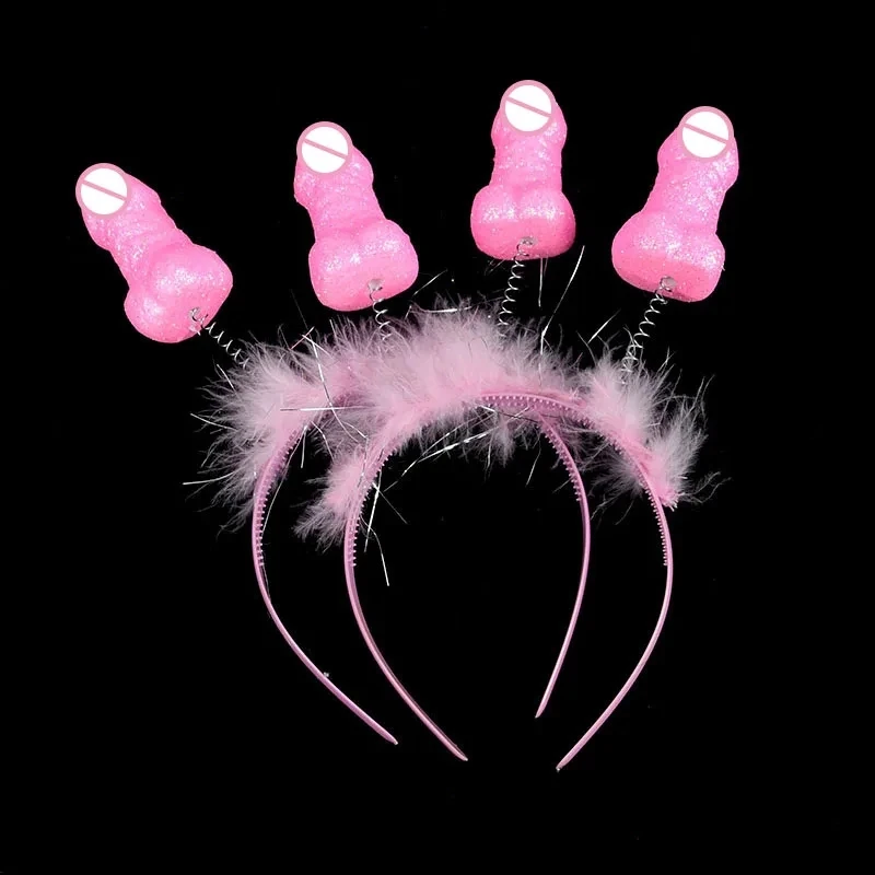 Hen Party Funny penis headband Bride to Be Willy Head Boppers Headband for Hen Night Party