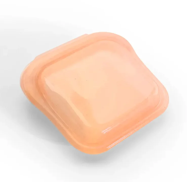 50ml 80ml Food Grade Silicone LFGB Certified Mini Pouch Ideal to Store Small Items USB Flash Drive Keys Necklace Vitamins